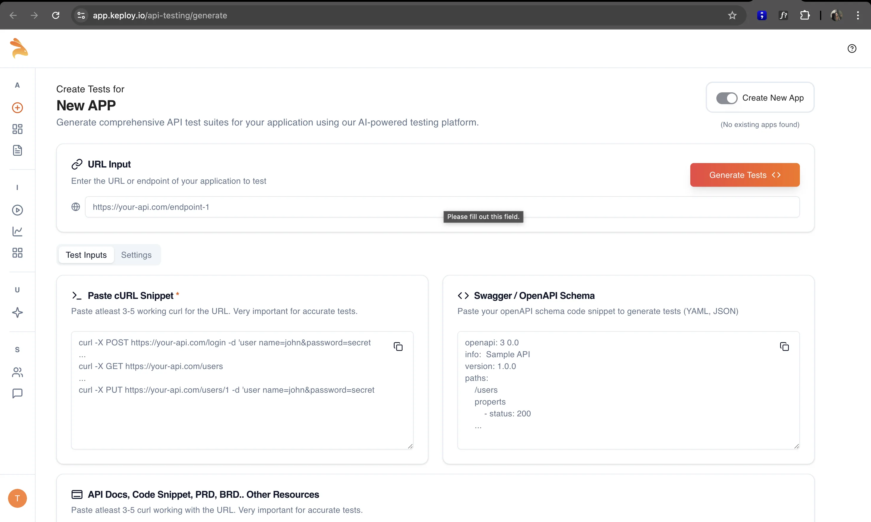 API testing