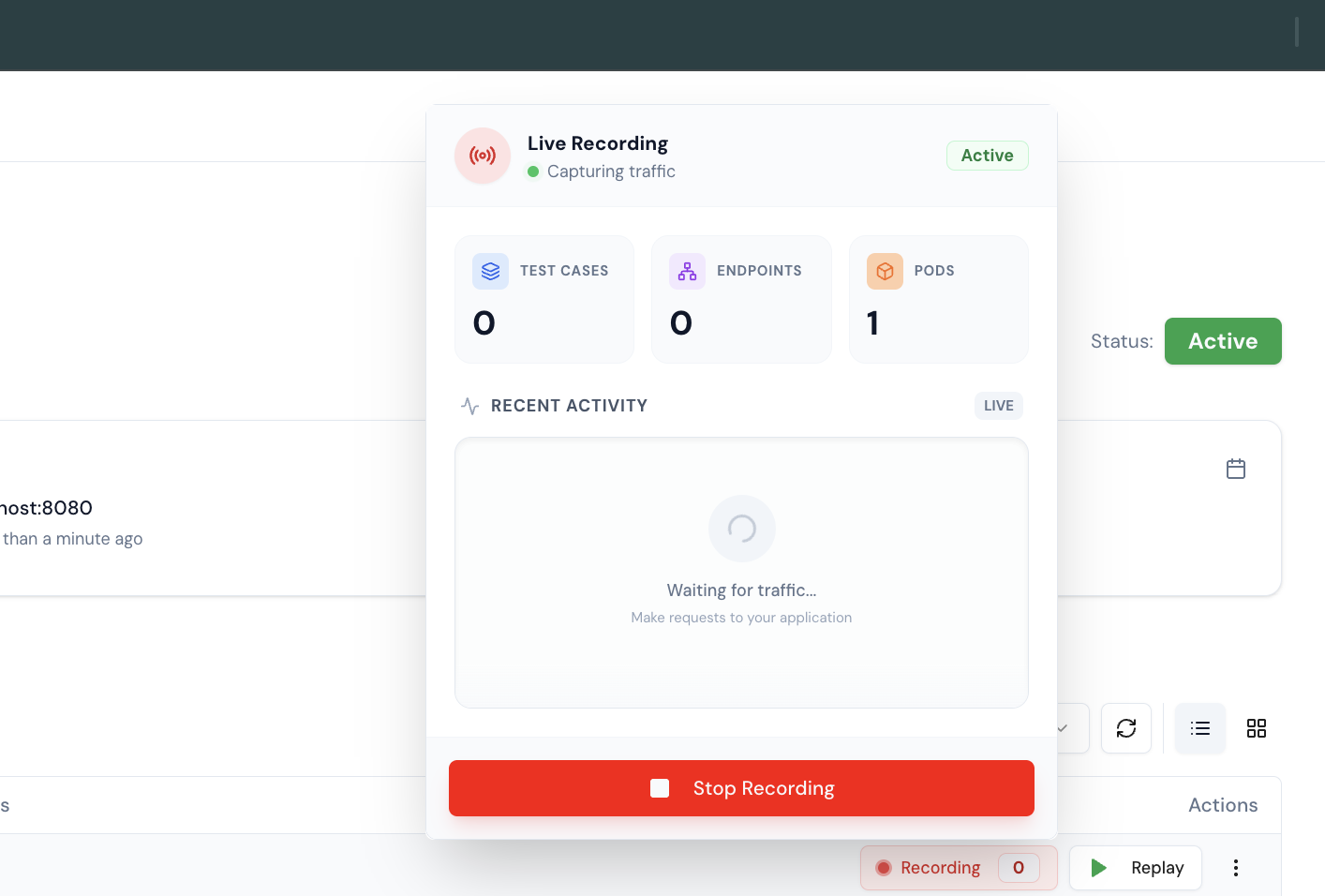 Sample Keploy K8s proxy