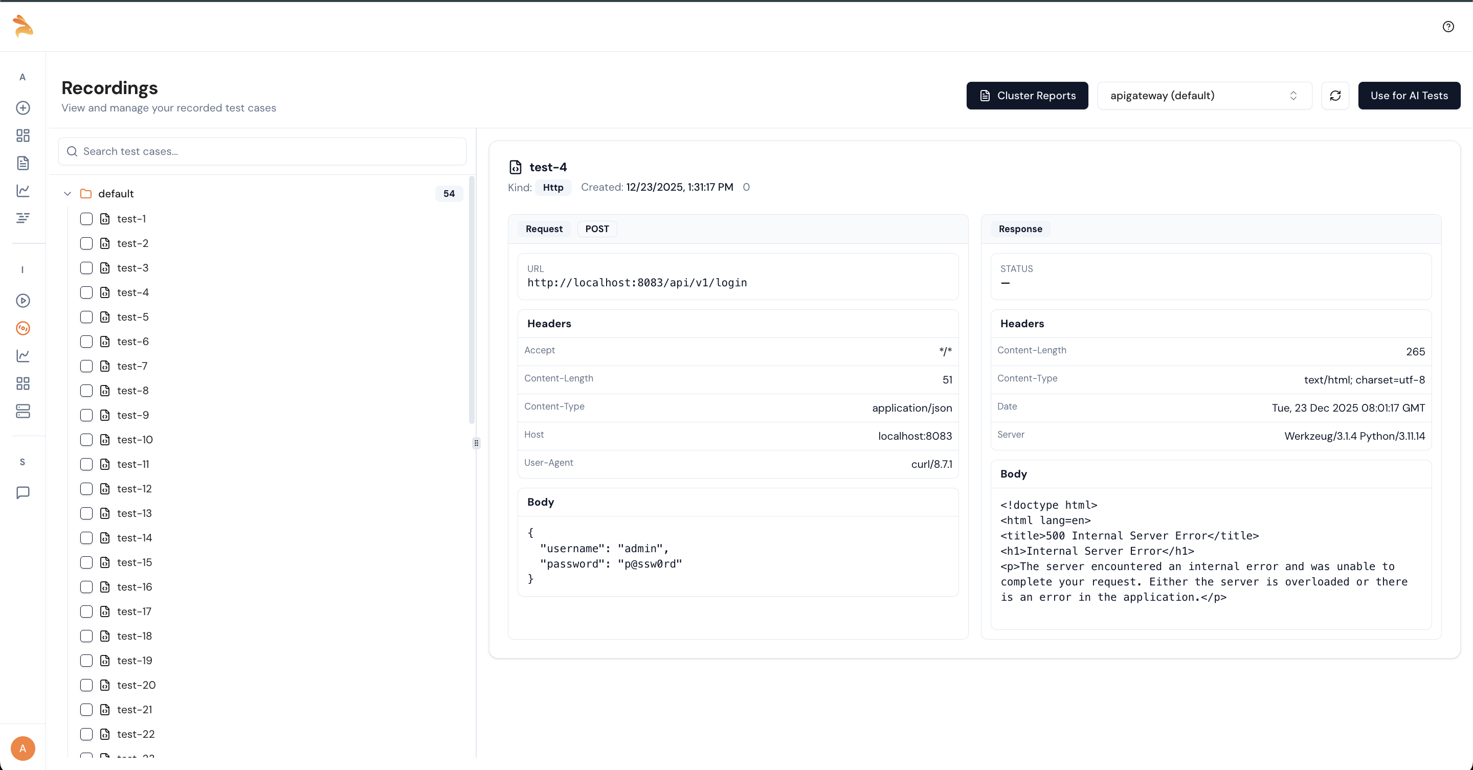 Sample Keploy K8s proxy