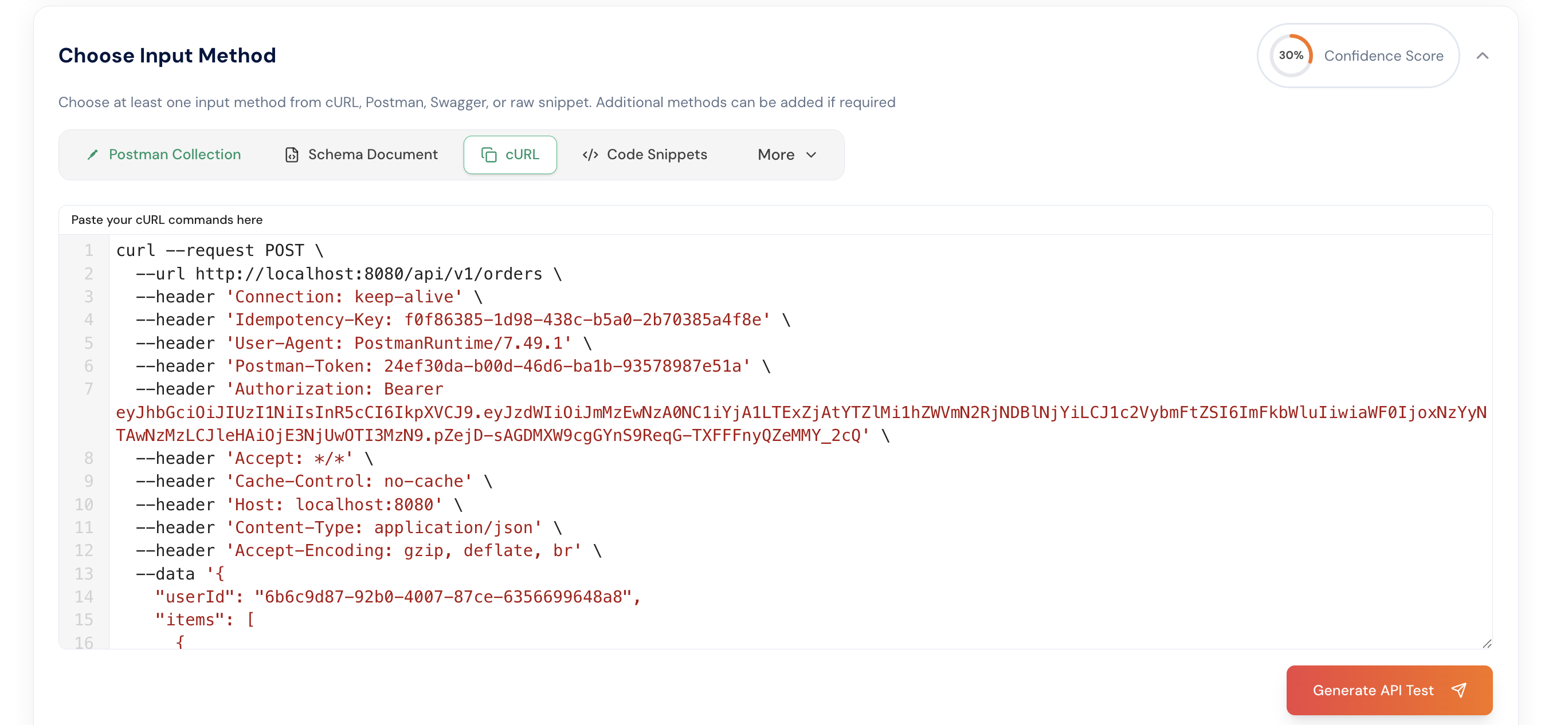 Sample Keploy Record Microservices