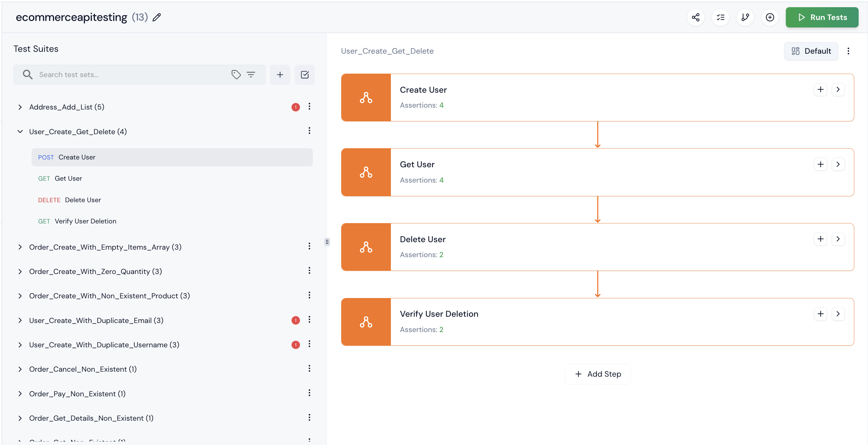 Sample Keploy Record Microservices