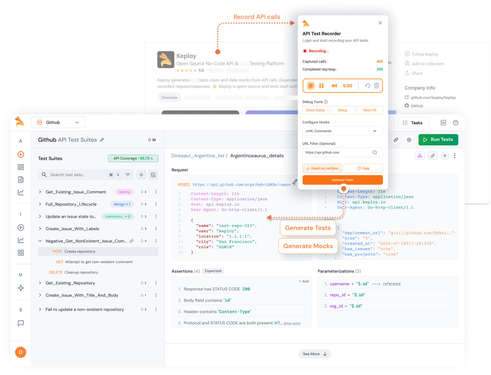 No Code Generation + De-duplication