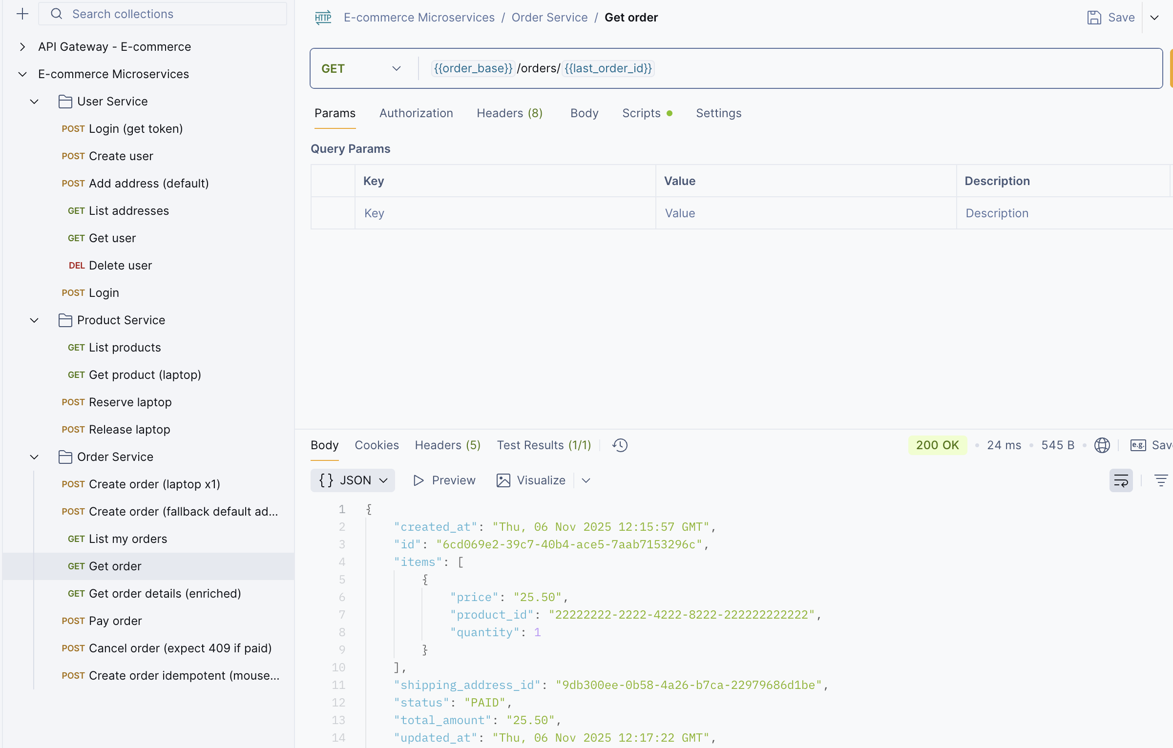 Sample Keploy Record Microservices