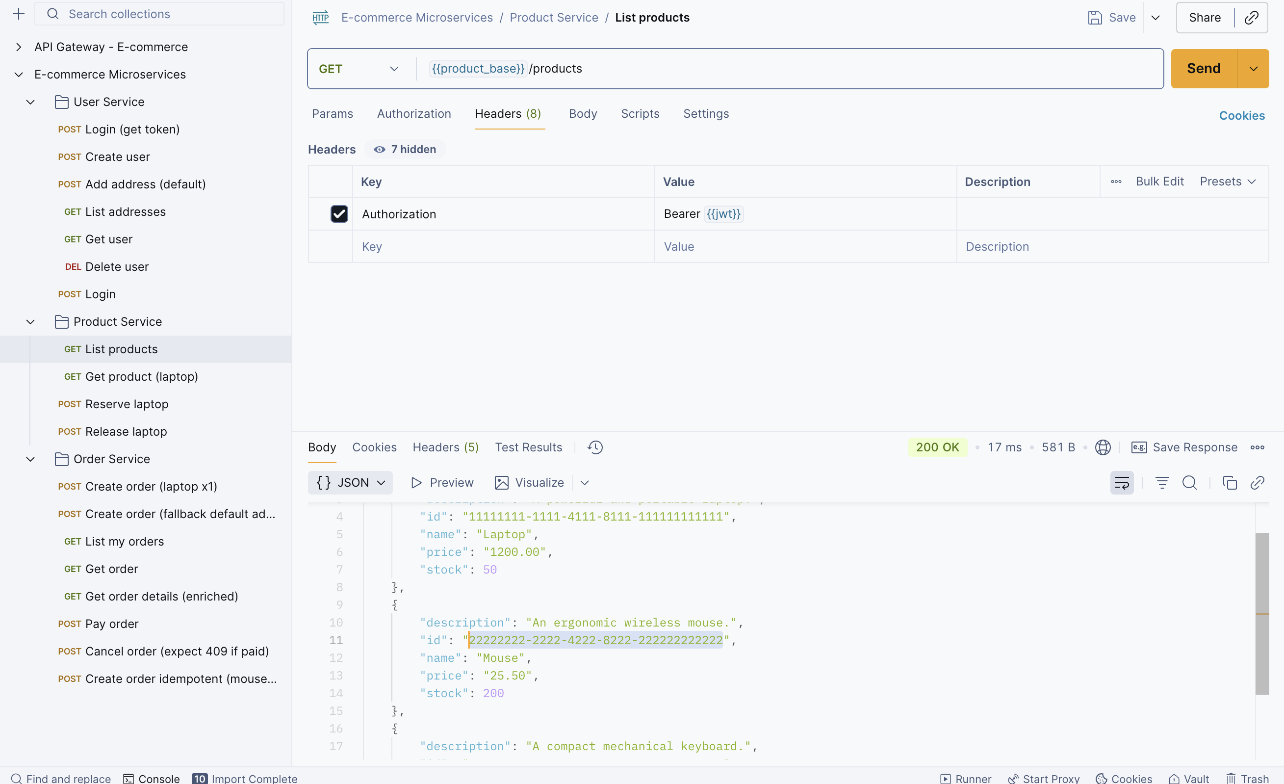Sample Keploy Record Microservices