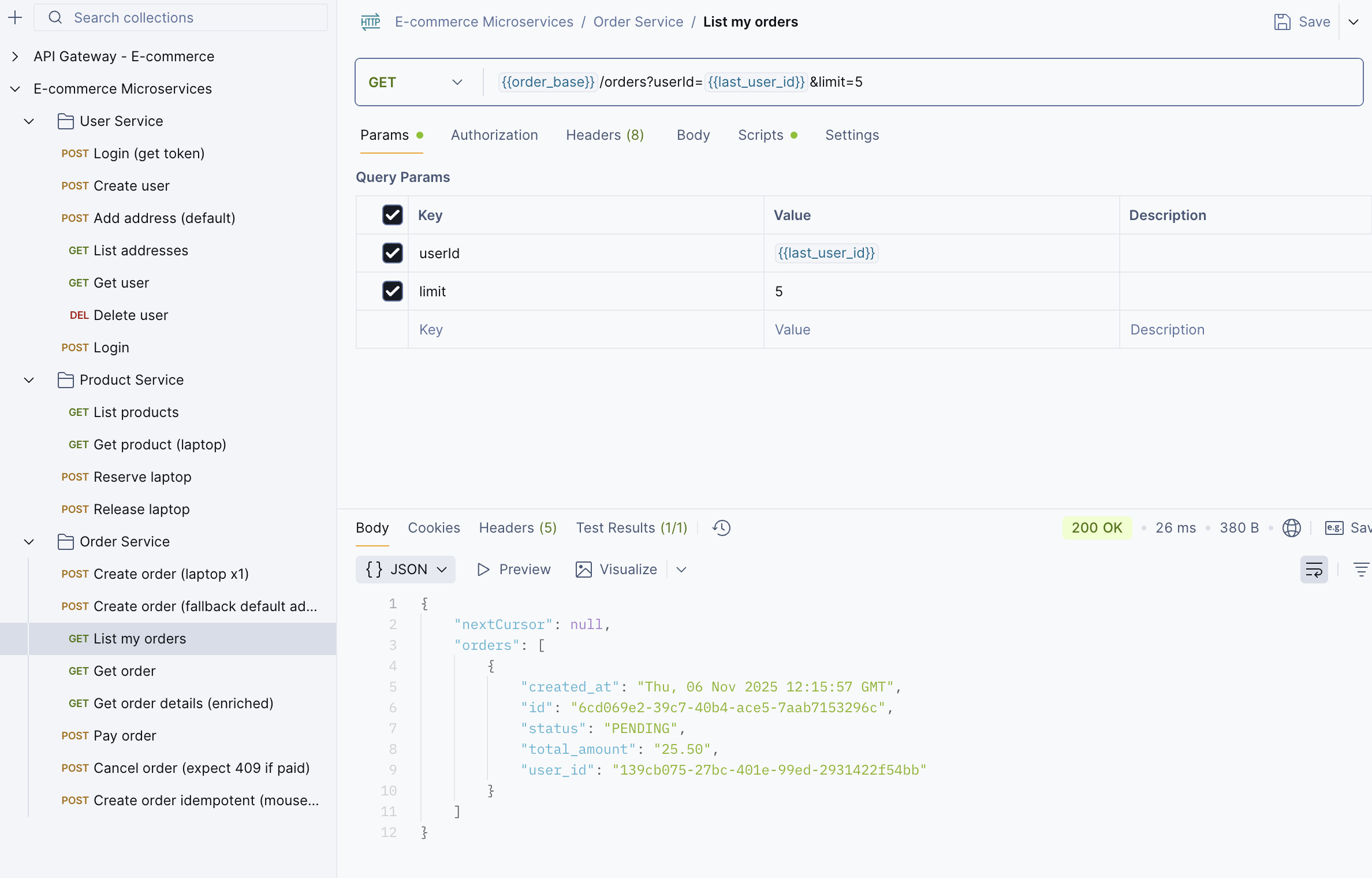 Sample Keploy Record Microservices