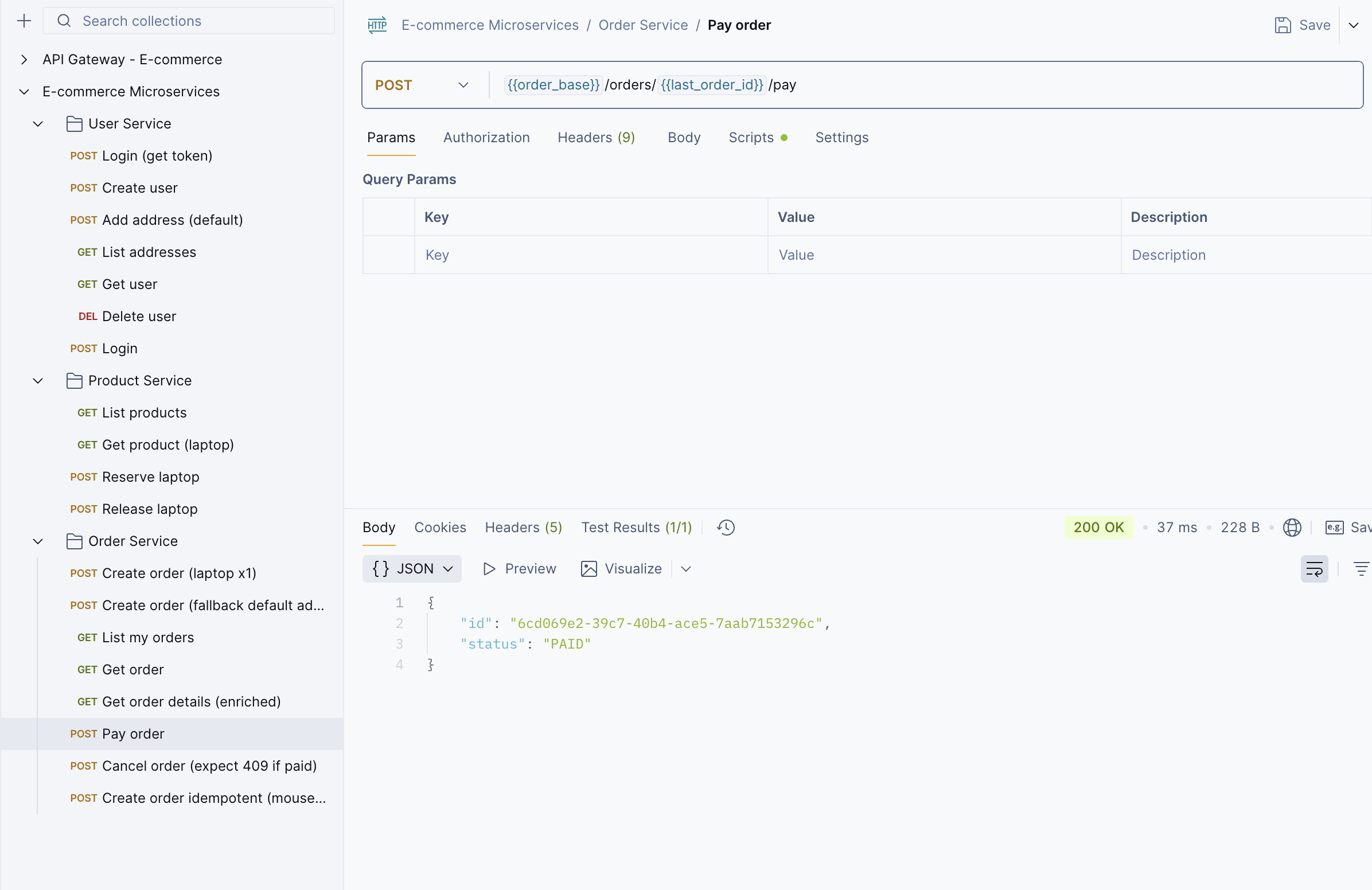 Sample Keploy Record Microservices